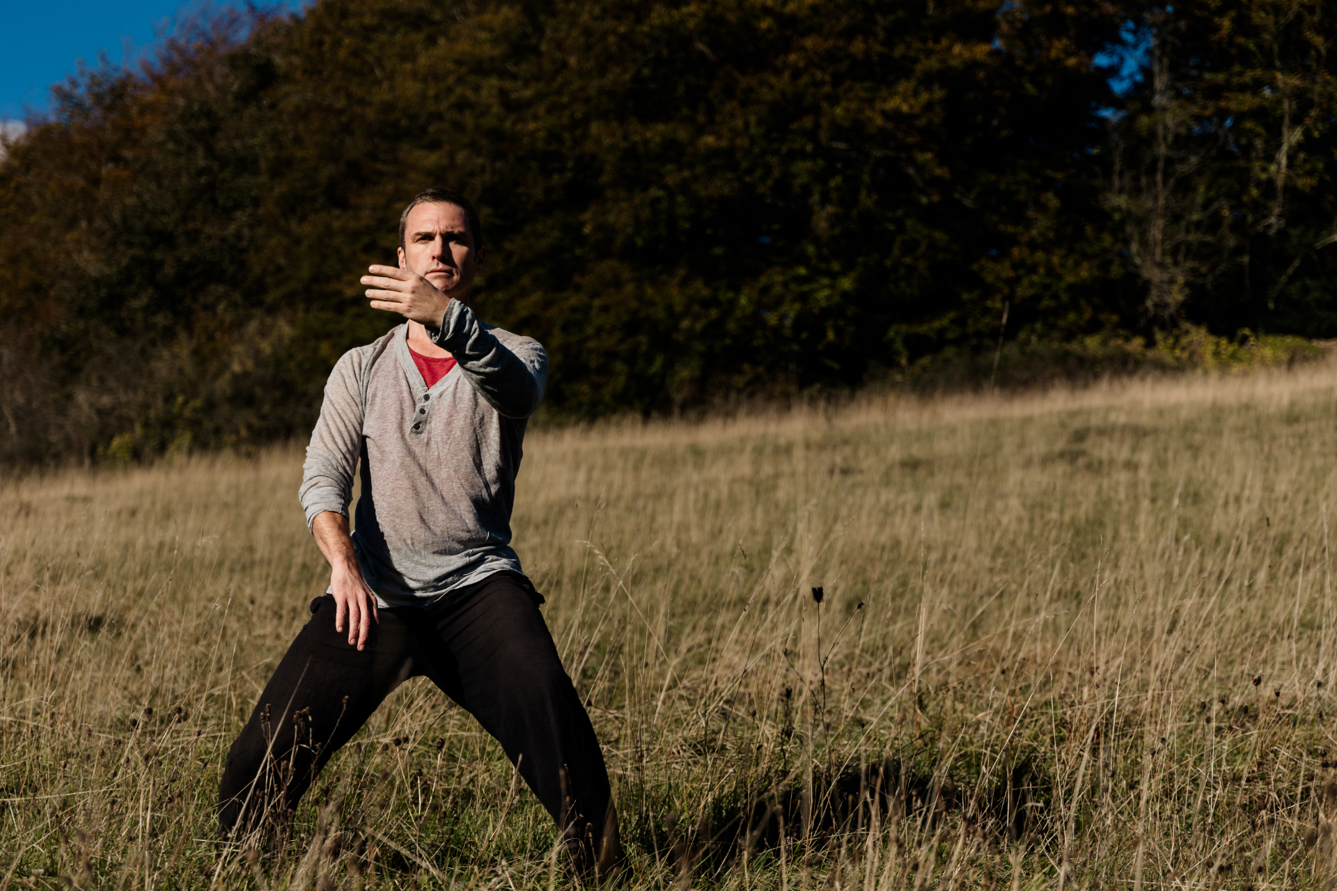 Craig in Taiji stance